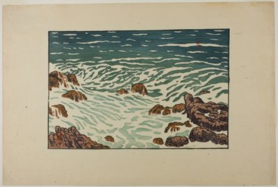 Petite vague montante, Pointe de la Haye - Henri Rivière
