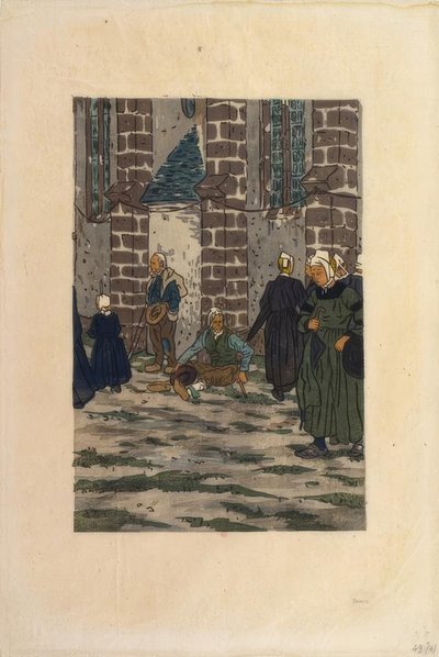 Le Pardon de Sainte-Anne-la-Palud - Henri Rivière