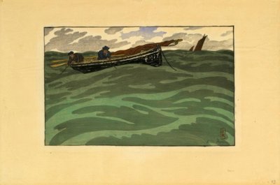 Pêcheurs en mer (Loguivy) - Henri Rivière