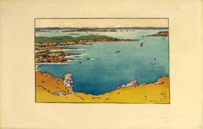 Pointe de la Haye vue de la Garde-Guérin (Saint-Briac) - Henri Rivière
