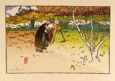 Potager à la Ville-Hue (Saint-Briac) - Henri Rivière