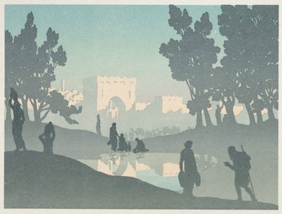 Le Juif Errant: La Vieille Ville - Henri Rivière