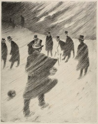 Cérémonie funéraire - Henri Rivière