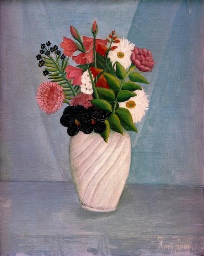 Bouquet de fleurs - Henri Rousseau