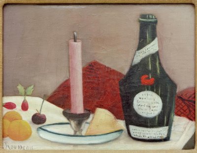 La Bougie rose - Henri Rousseau