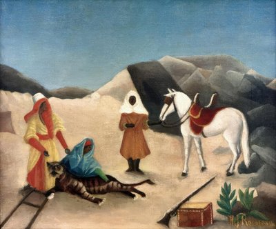La Chasse au tigre - Henri Rousseau