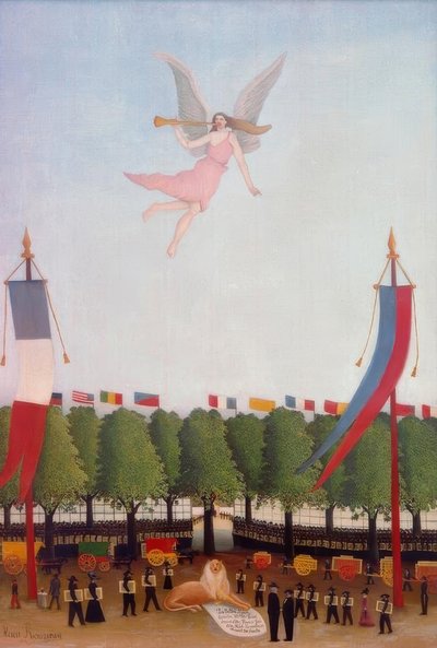La Liberté invitant les artistes à participer à la 22e exposition des artistes indépendants - Henri Rousseau