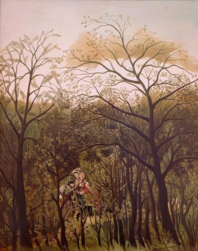Rendez-vous dans la forêt - Henri Rousseau