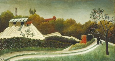 Scierie, banlieue de Paris - Henri Rousseau