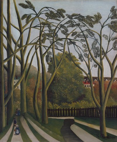Les Rives de la Bièvre près de Bicêtre - Henri Rousseau