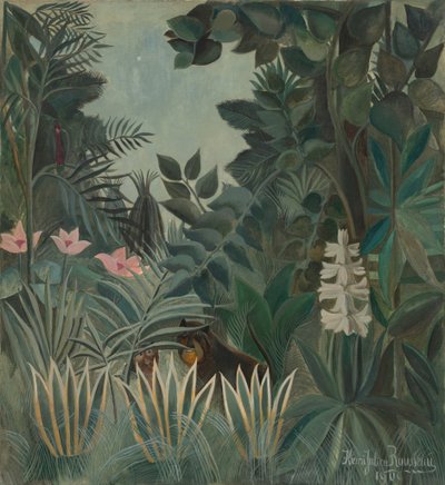 La jungle équatoriale - Henri Rousseau