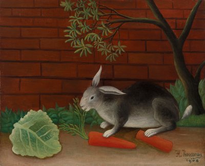 Le repas du lapin - Henri Rousseau