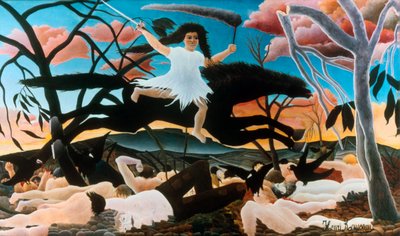 La Guerre, ou la chevauchée de la Discorde - Henri Rousseau