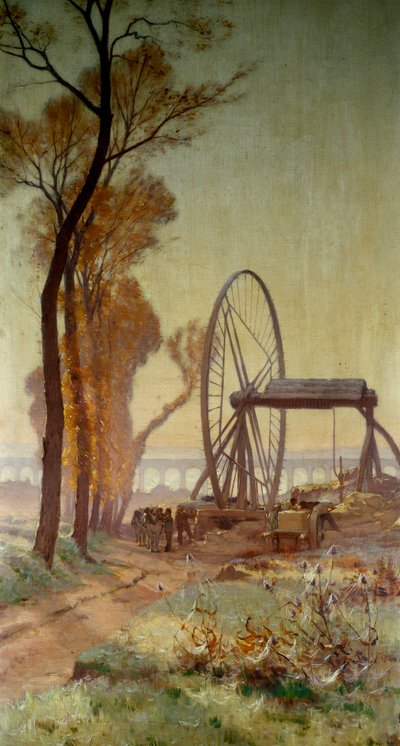 Vieilles carrières à Arcueil - Henri Saintin