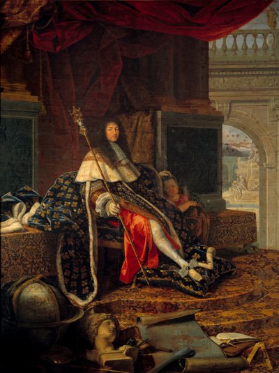 Portrait de Louis XIV, roi de France - Henri Testelin