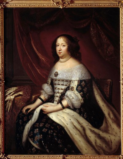 Portrait de la reine de France Anne d