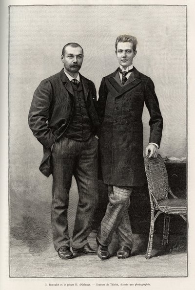 Portraits des explorateurs Gabriel Bonvalot (1853-1933), auteur de l