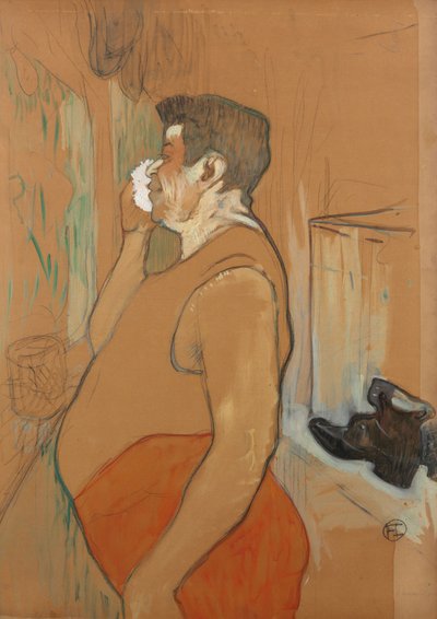 Monsieur Caudieux, acteur de café-concert, 1896 - Henri Toulouse Lautrec de