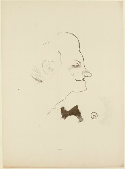 Yvette Guilbert, 1893 - Henri Toulouse Lautrec de