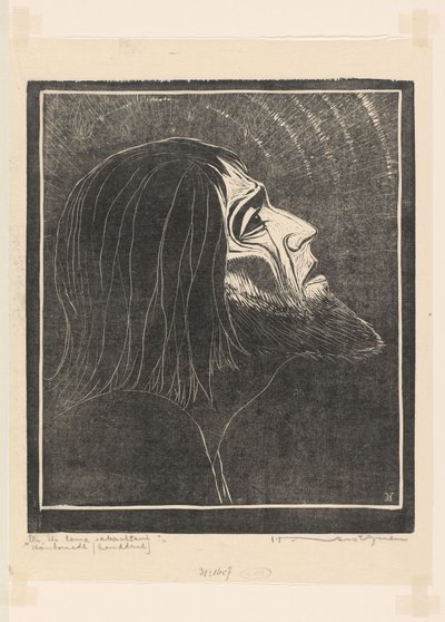 Eli, Eli lama sabachtani - Henri Verstijnen (signed by artist)