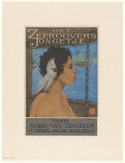 Page de titre pour Het Zeeroovers Jongetje de Marie van Zeggelen - Henri Verstijnen