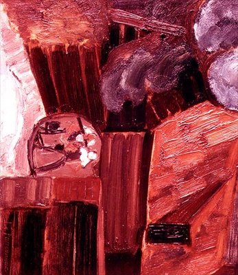 Ferme hollandaise avec des personnages à Zélande, vers 1915 - Henri Victor Gabriel Le Fauconnier