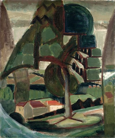 Paysage à Meulon-Hardricourt - Henri Victor Gabriel Le Fauconnier