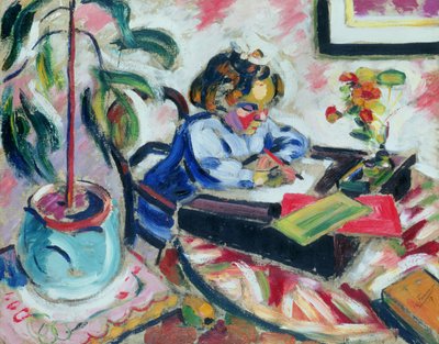 Petite écolière - Henri Victor Gabriel Le Fauconnier