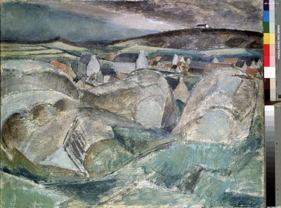 Village parmi les rochers - Henri Victor Gabriel Le Fauconnier