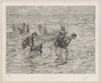 Enfants au bord de la mer - Henri Wouters