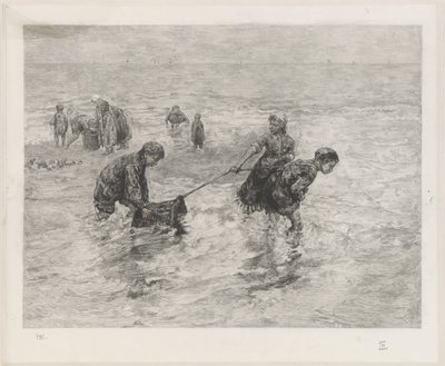 Enfants au bord de la mer - Henri Wouters