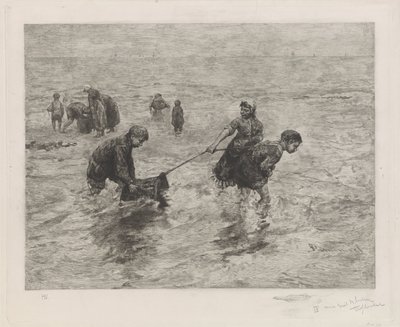 Enfants au bord de la mer - Henri Wouters