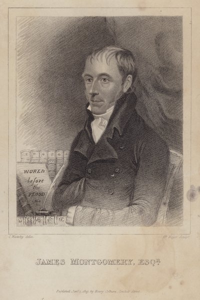 James Montgomery, poète et auteur de cantiques écossais - Henri after Meyer