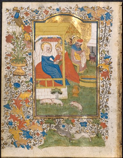 La Nativité : Feuille d