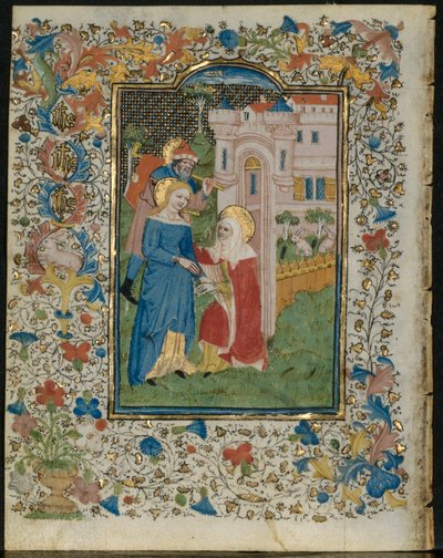 La Visitation : Feuille d