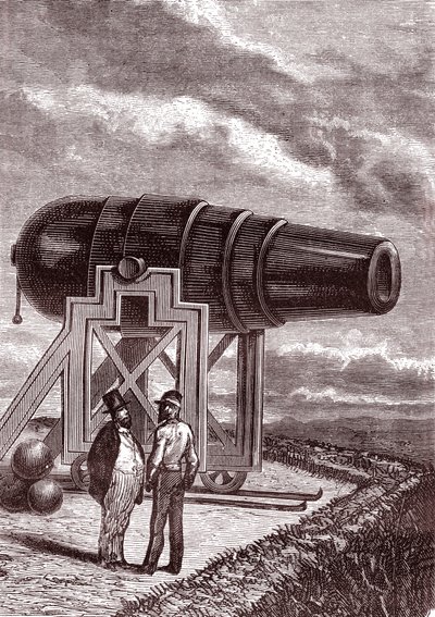 Le géant canon Columbiad Rodmar - Henri de Montaut