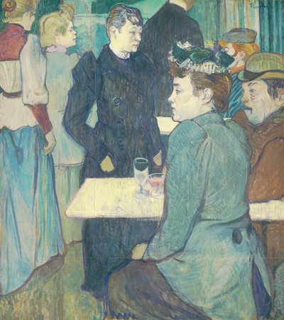 Un coin du Moulin de la Galette - Henri de Toulouse-Lautrec