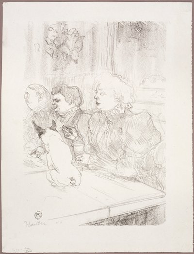 À La Souris, Madame Palmyre - Henri de Toulouse-Lautrec