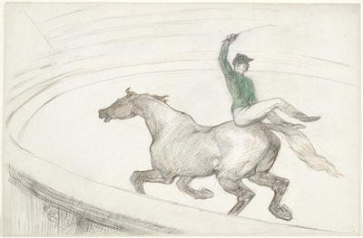 Au cirque: Jockey - Henri de Toulouse Lautrec