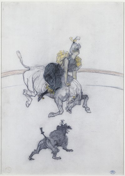 Au Cirque: Le Salut, 1899 - Henri de Toulouse Lautrec