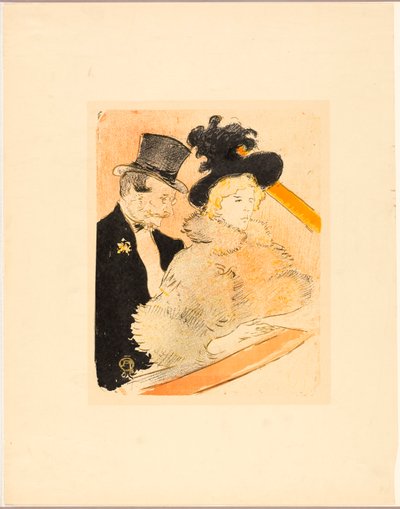 Au concert - Henri de Toulouse-Lautrec