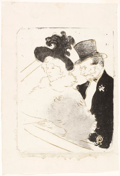 Au concert - Henri de Toulouse-Lautrec
