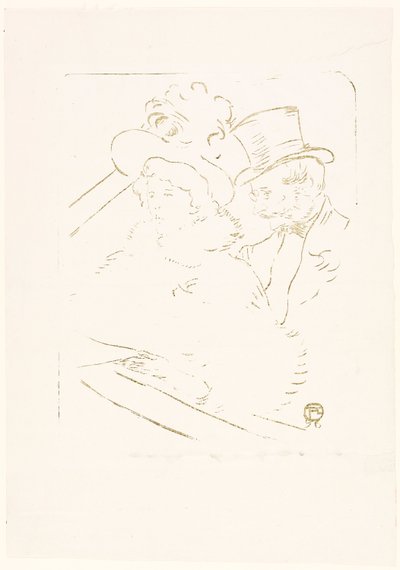 Au Concert - Henri de Toulouse-Lautrec