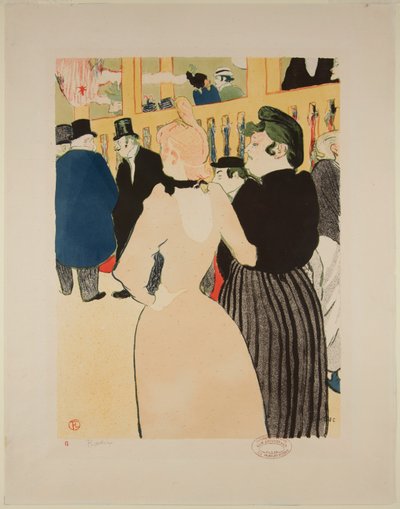 Au Moulin-Rouge : La Goulue et sa sœur - Henri de Toulouse Lautrec