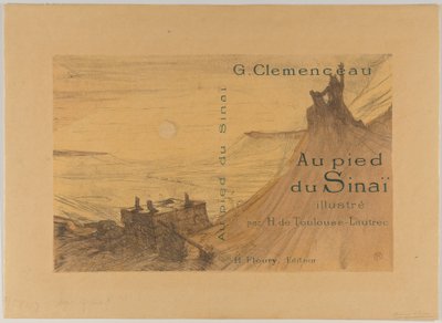 Au pied du Sinaï - Henri de Toulouse-Lautrec