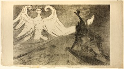 Au Pied du Sinaï, Couverture Rejetée - Henri de Toulouse-Lautrec