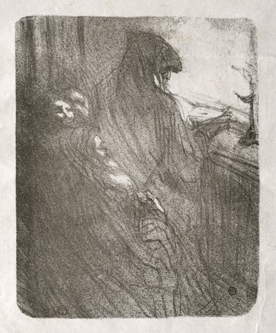 Au pied du Sinaï : La Prière des Juifs polonais - Henri de Toulouse-Lautrec