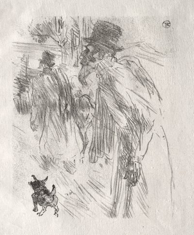 Au pied du Sinaï : Les Juifs polonais, Carlsbad - Henri de Toulouse-Lautrec