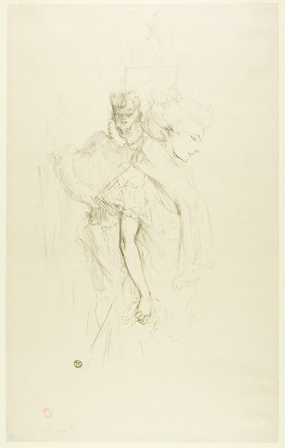 Blanche et Noire - Henri de Toulouse-Lautrec