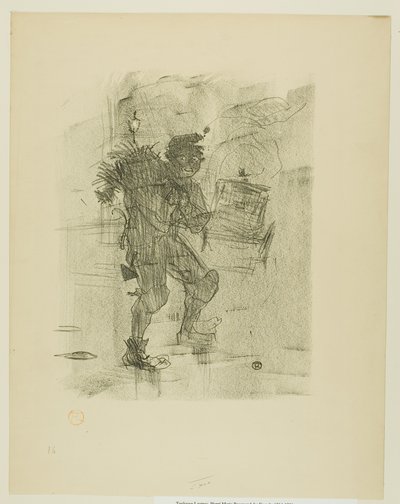 Ballade de Noël, de Mélodies de Désiré Dihau - Henri de Toulouse-Lautrec